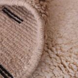 Handmade Berber wool rug from the Atlas, size 1.5/2.5 m.