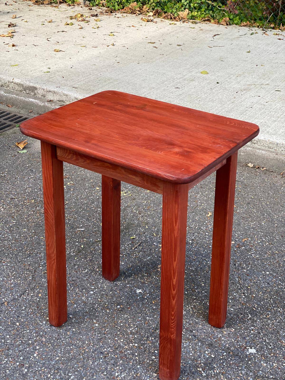 Table à manger scandinave de cuisine en bois massif