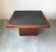 Square granite coffee table, circa 1980