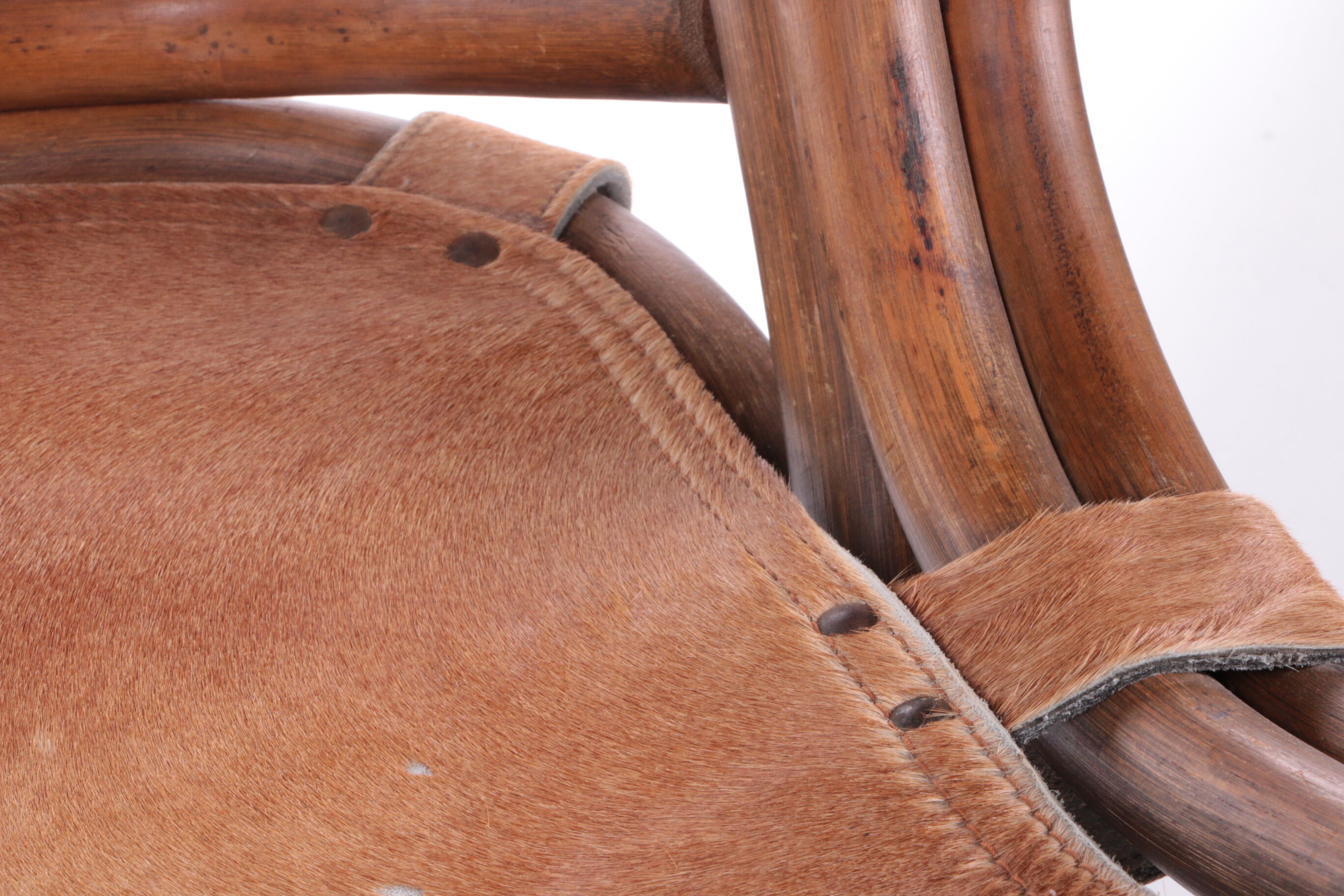 Tito Agnoli Relax chair made of Bamboo and leather, 1960