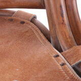 Tito Agnoli Relax chair made of Bamboo and leather, 1960