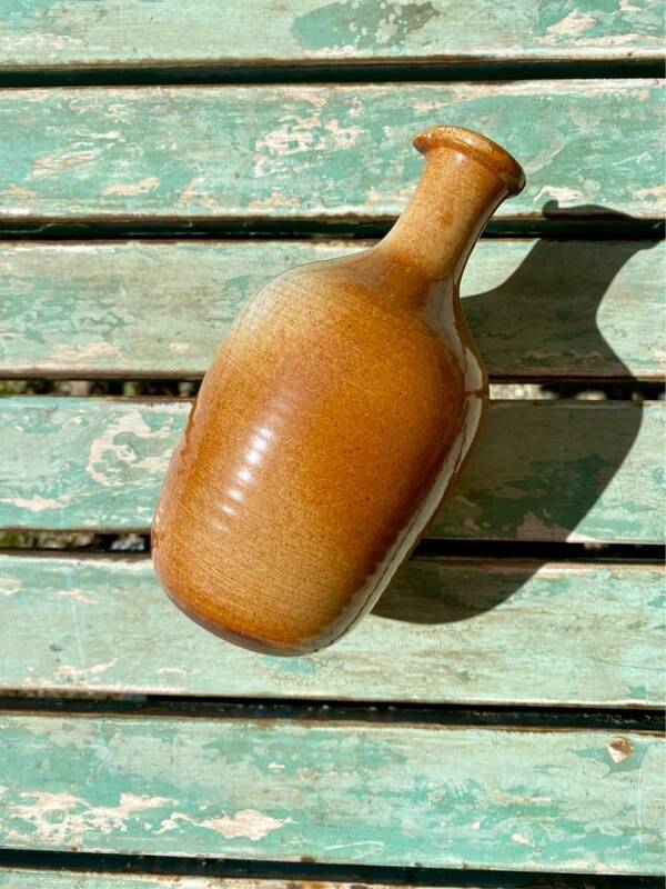 Vintage stoneware jug without handle
