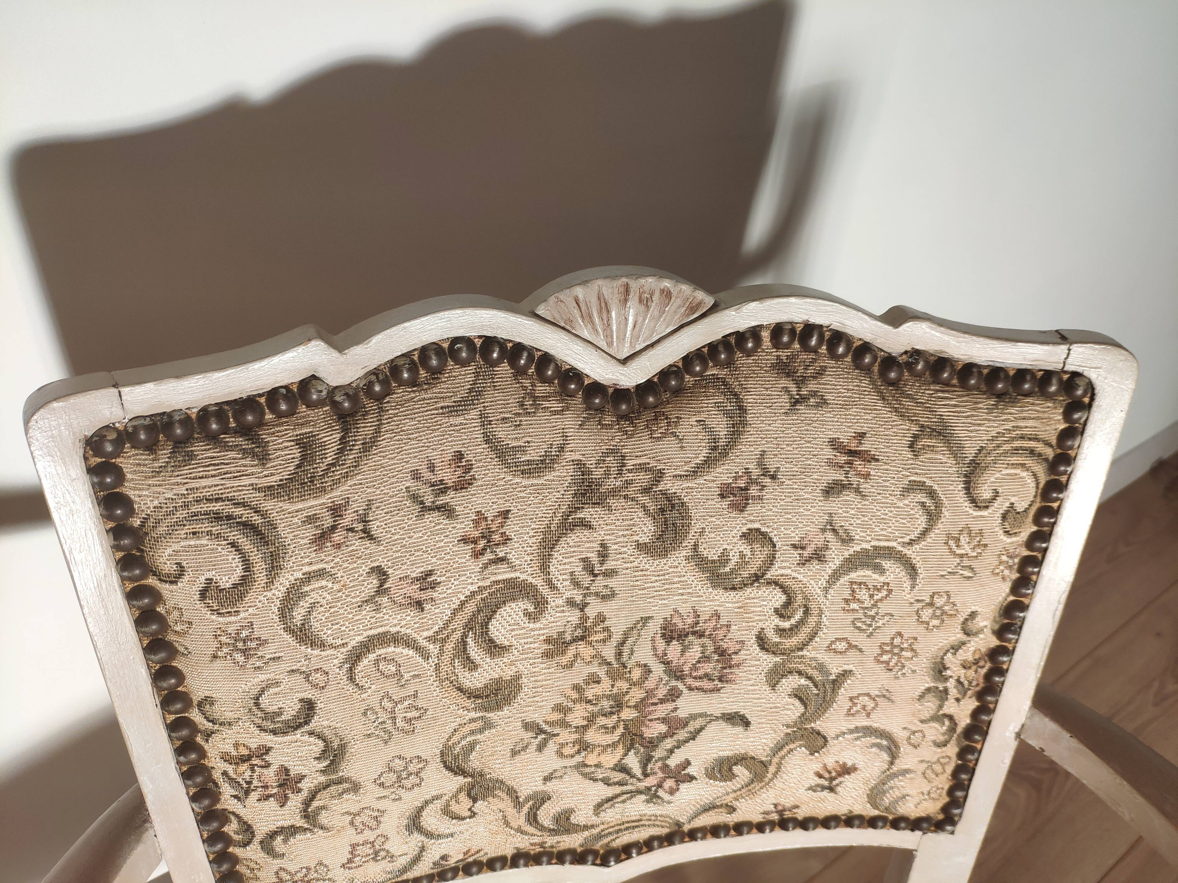 Former shabby chic armchair