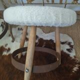 3 vintage stools 50s