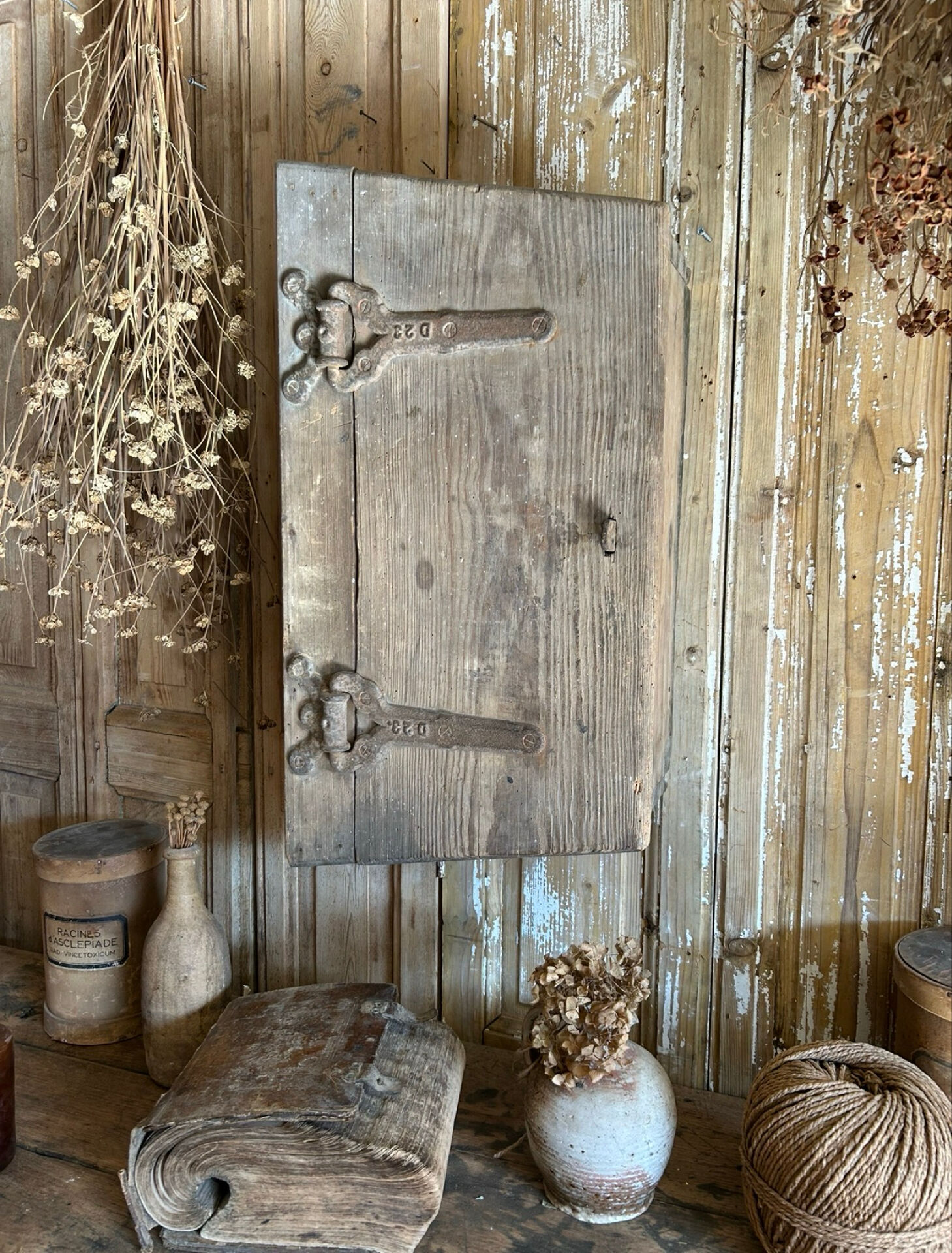 Old carriage trunk