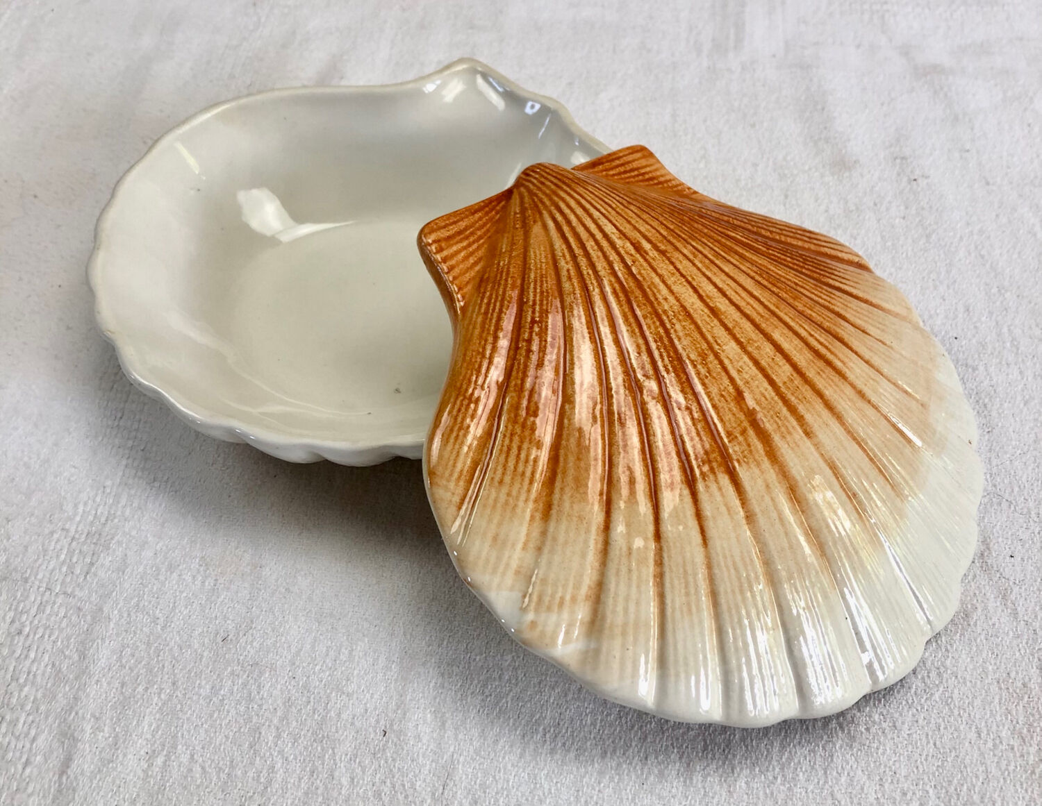 Terrine Caugant slurry scallops