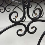 Set of 3 metal nesting tables 20th century