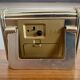 Art Deco travel alarm clock