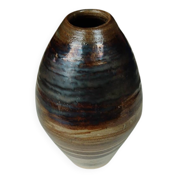 Signed ovoid vase