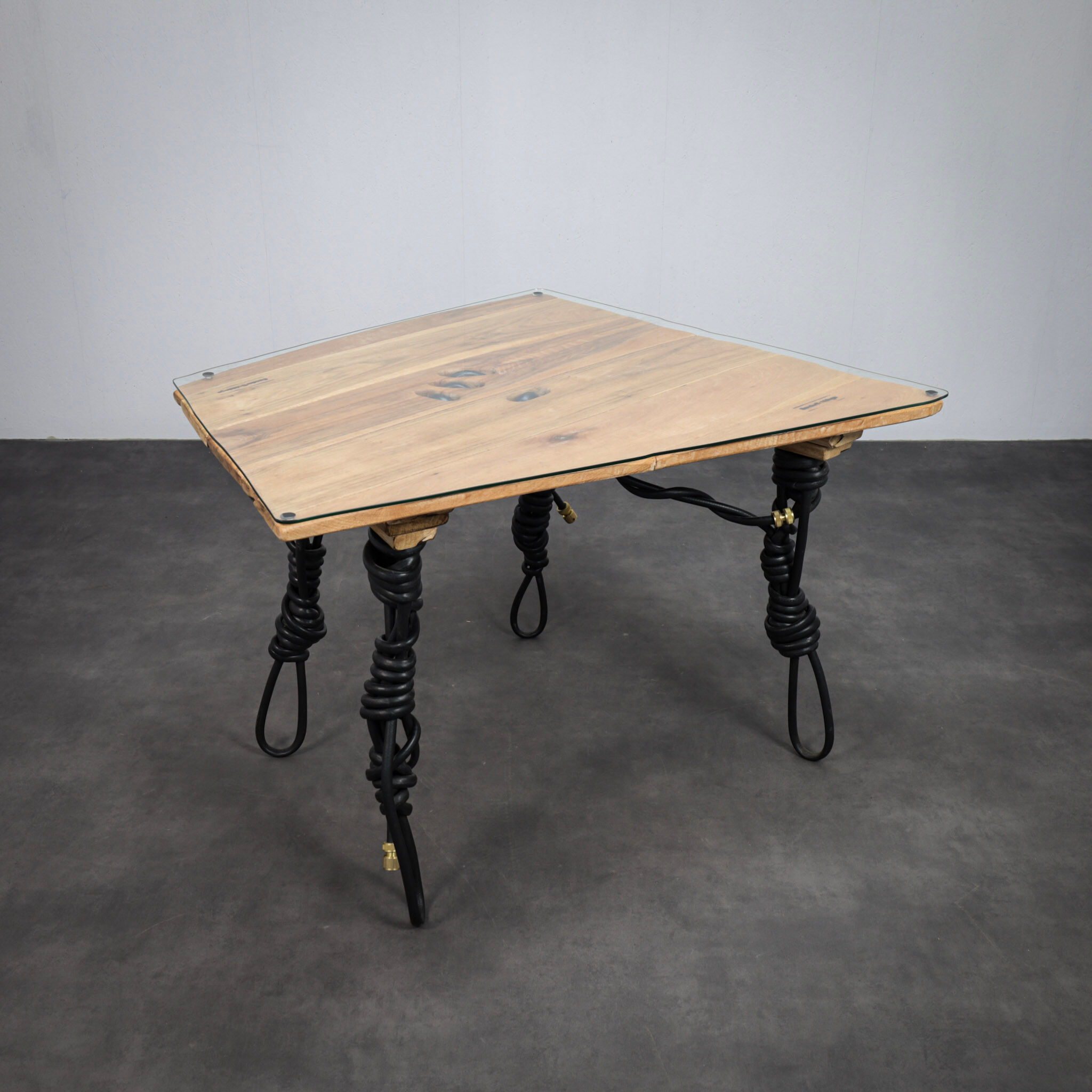 Hosepipe dining table by Sander Bokkinga for BOK, unique piece, 2020s
