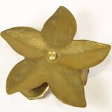 Brass "flower" candle holder, 1970