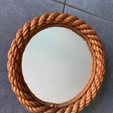 Design mirror in braided rope, 1960