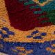 1970 Vintage Handmade Turkish Small Tulu Rug , 3'7'' x 4'4''