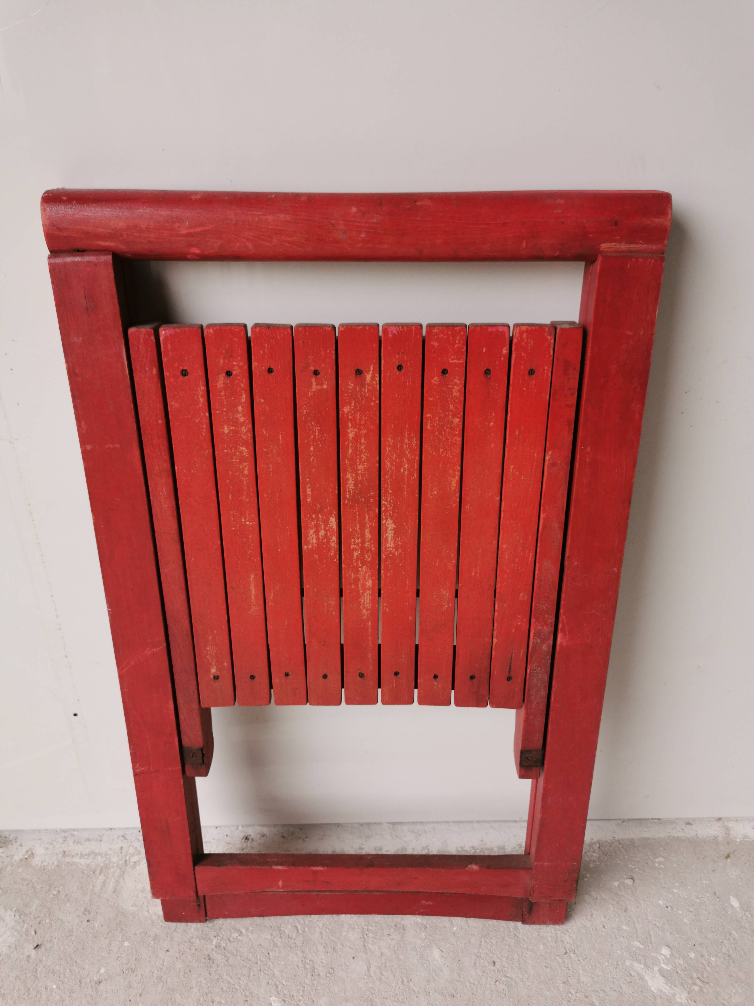 Chaise pliante vintage