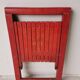 Chaise pliante vintage