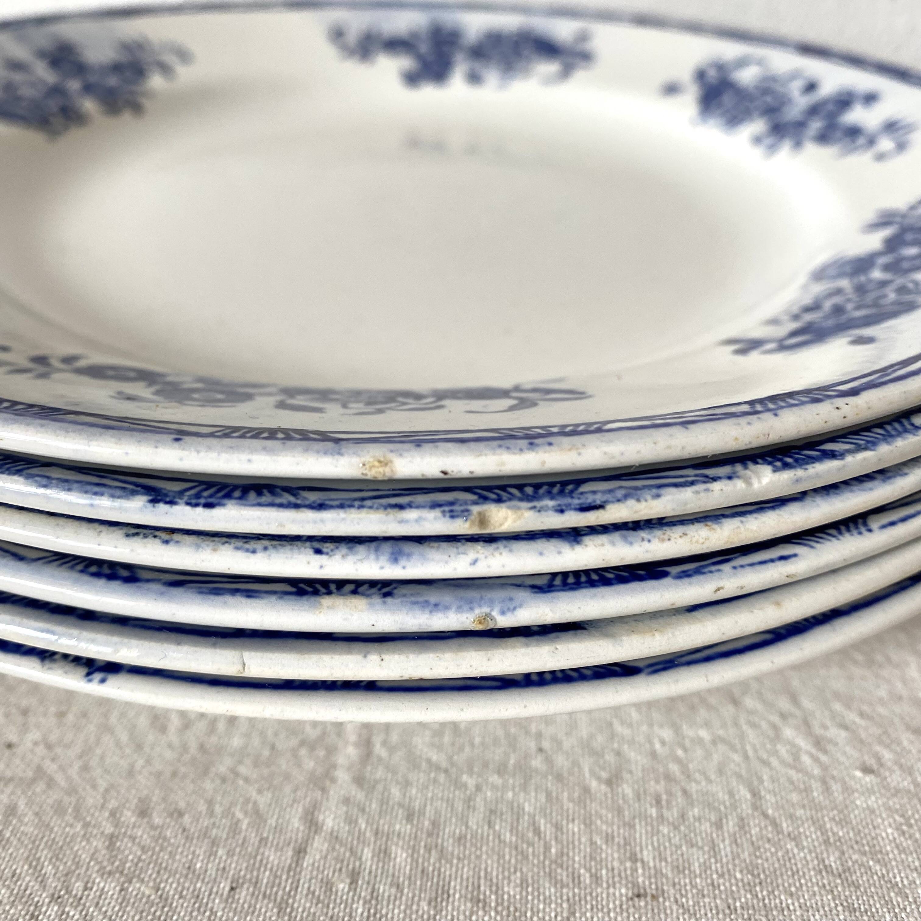 Old Amandinoise soup plates