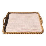 rattan orangeade tray