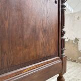Drapery oak counter 1900