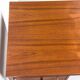 Teak desk with two drawers from Domino Møbler, 1960s