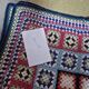 vintage crochet bedspread made of granny squares