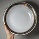 Vintage deep plate in gilded Limoges porcelain, ADP L Royal