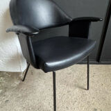 Black armchair from the 1950s