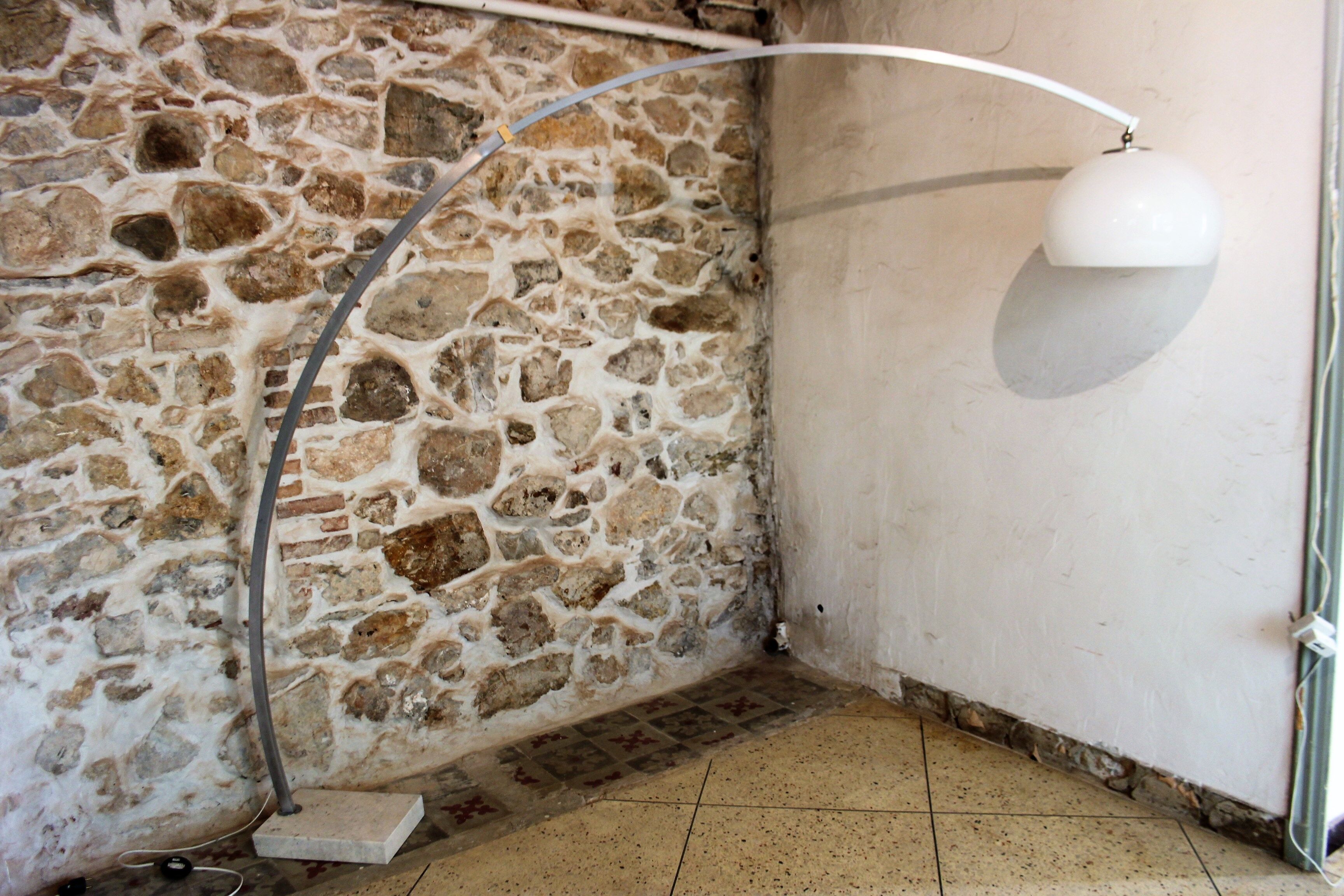 Arc lamp from the years 70 telescopic