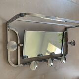 Old art deco-style wall mirror 63x33cm