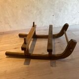 Sledge old folk art mountain