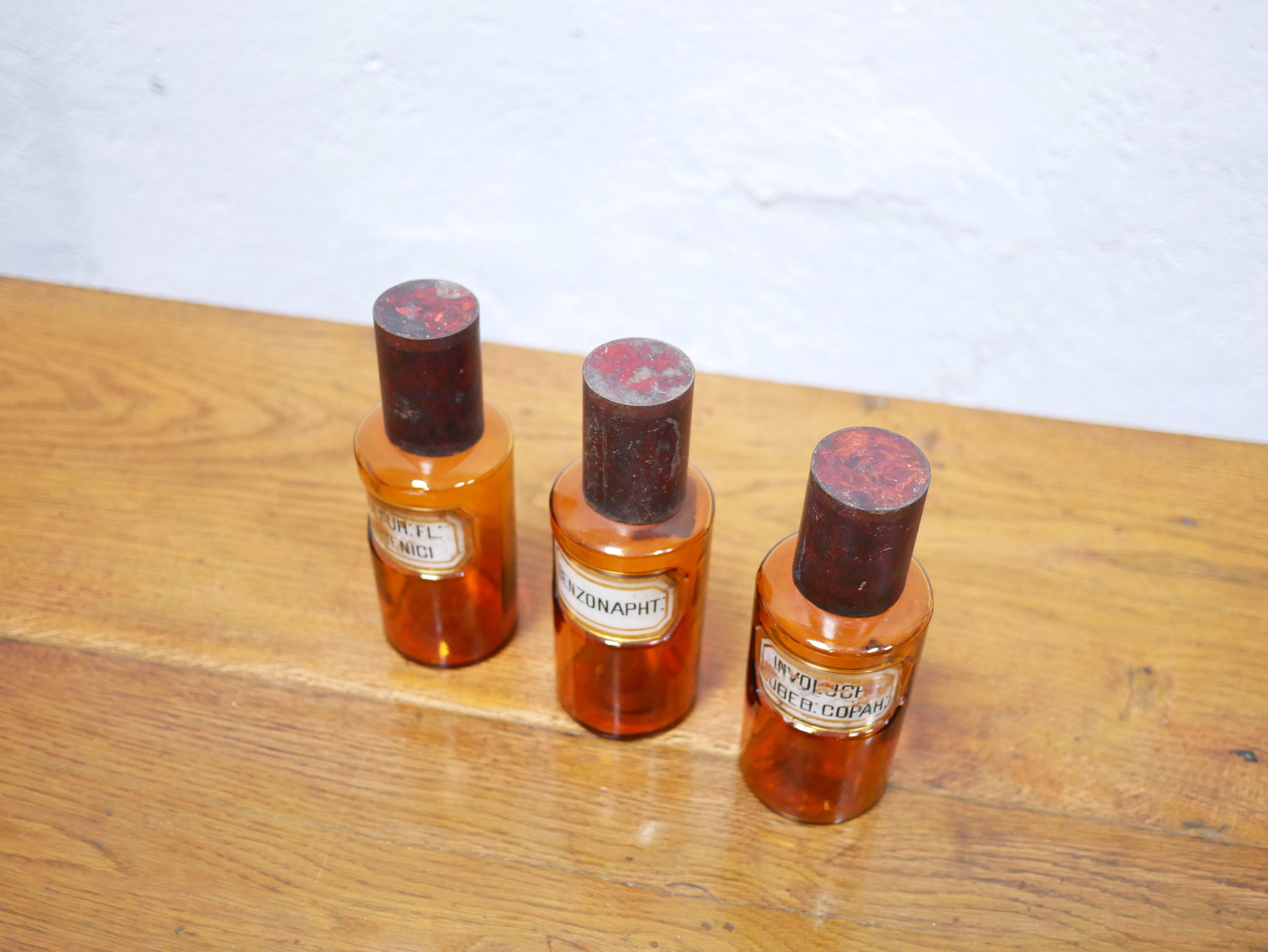 Vintage apothecary bottle