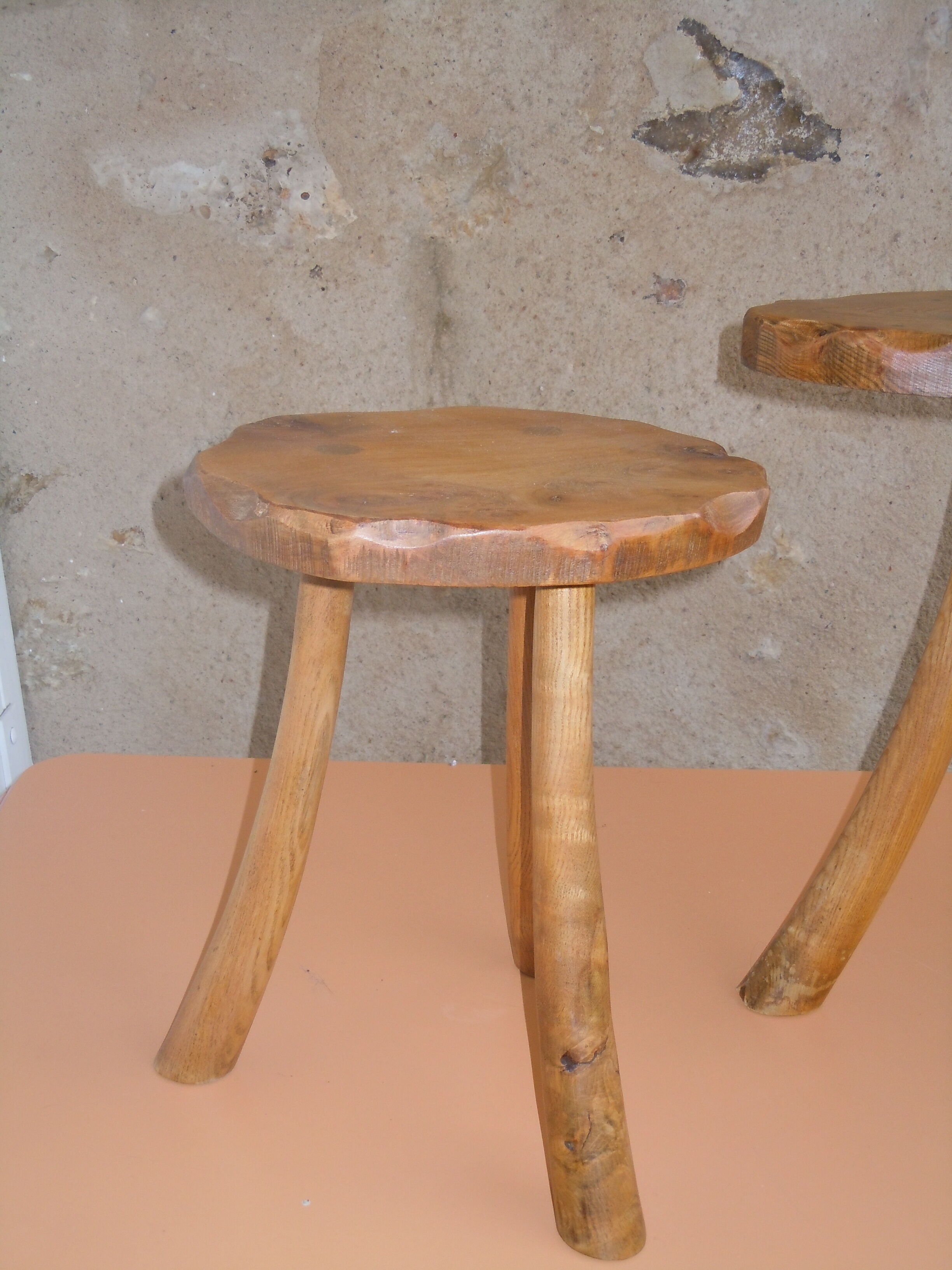 Wooden stool