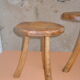 Tabouret en bois