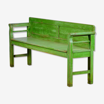 Antique Pine Bench, 1920s