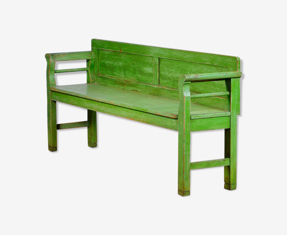 Antique Pine Bench, 1920s