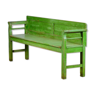 Antique Pine Bench, 1920s