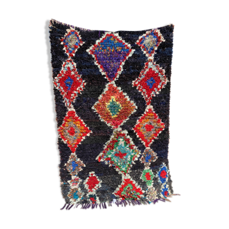 Moroccan carpet boucherouite dana