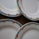 Set of 6 St Amand Céranor flat plates Parame model