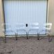 4 vintage transparent chairs 1990