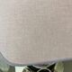Ceramic lamp pattern roses