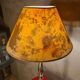 large solid brass lamp classic 1970 electric ok, 68x35 very elegant