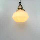 Hanging bag paris 1920 1930 opaline brass