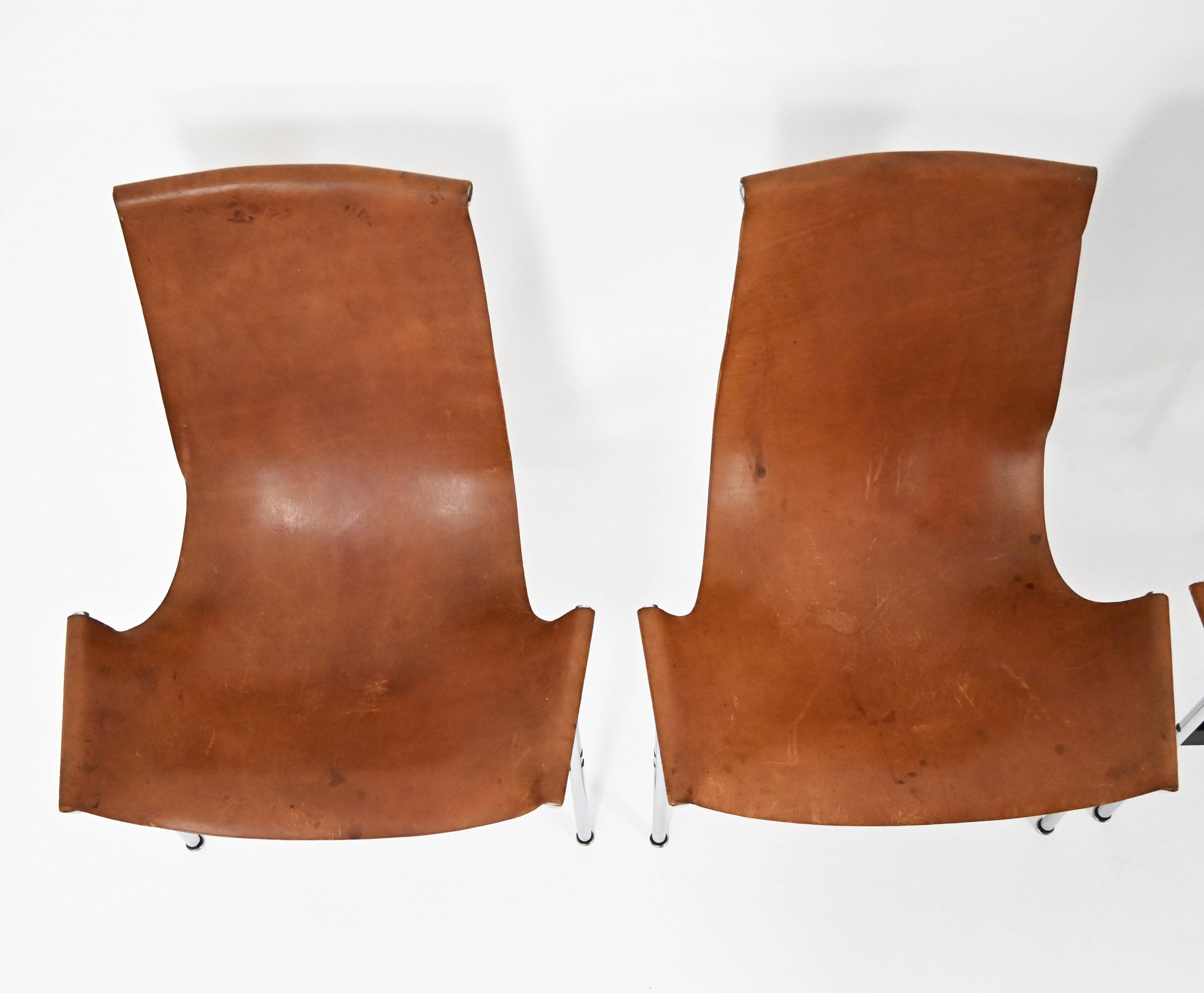 Model 3LC T Chairs by William Katavolos for Laverne International, 1952