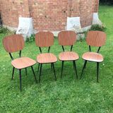 Set of chairs in Formica 1960
