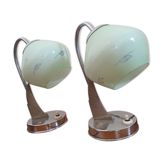 Paire de lampes de chevet Zukov