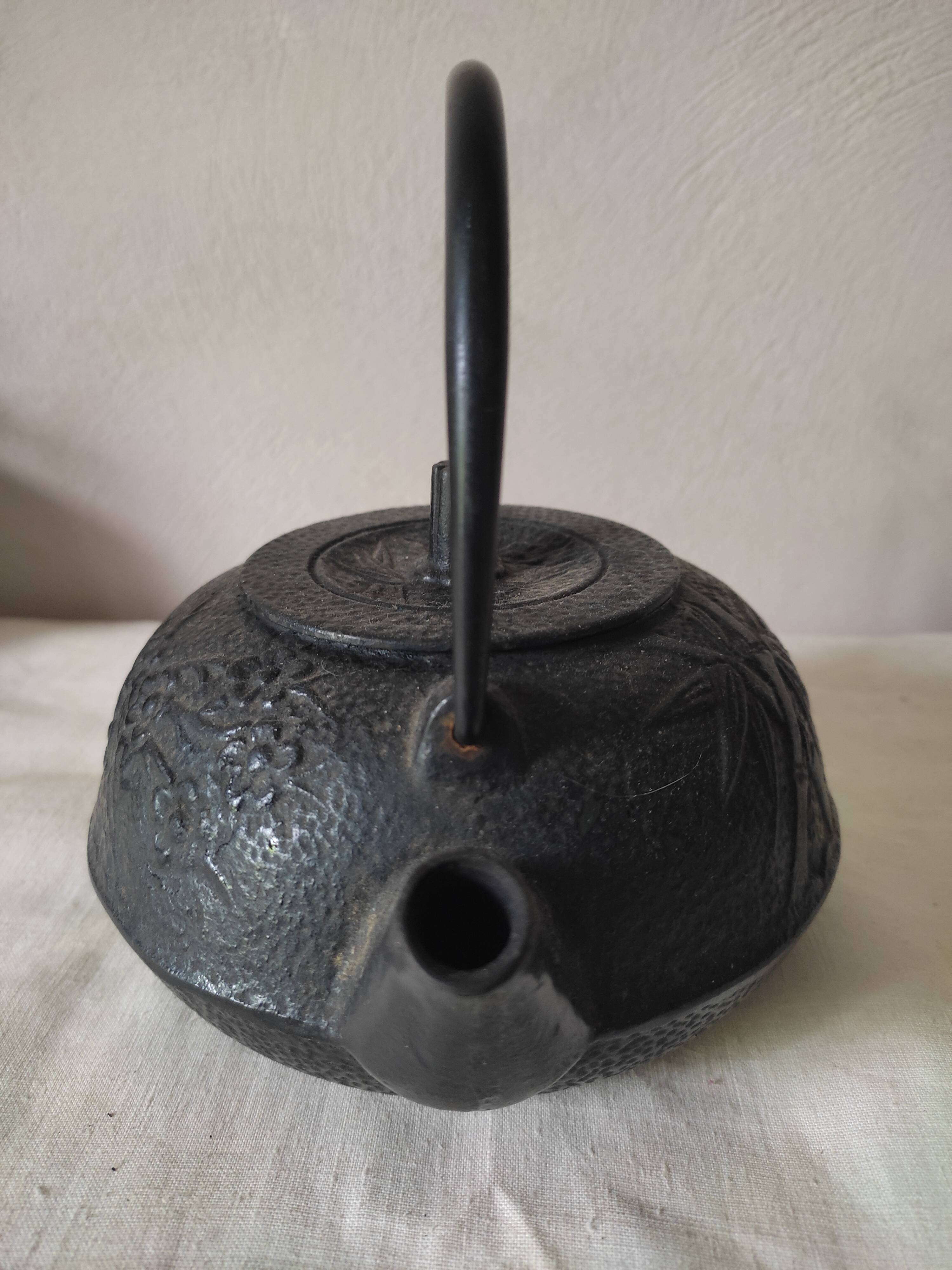 Cast-iron teapot