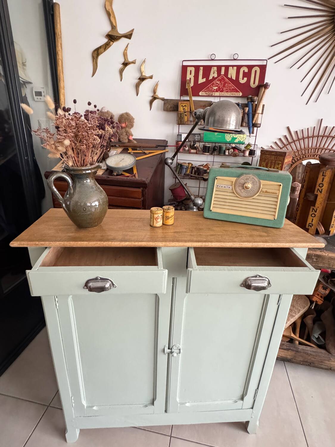 Vintage Parisian sideboard