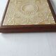 Wooden and ceramic trivet