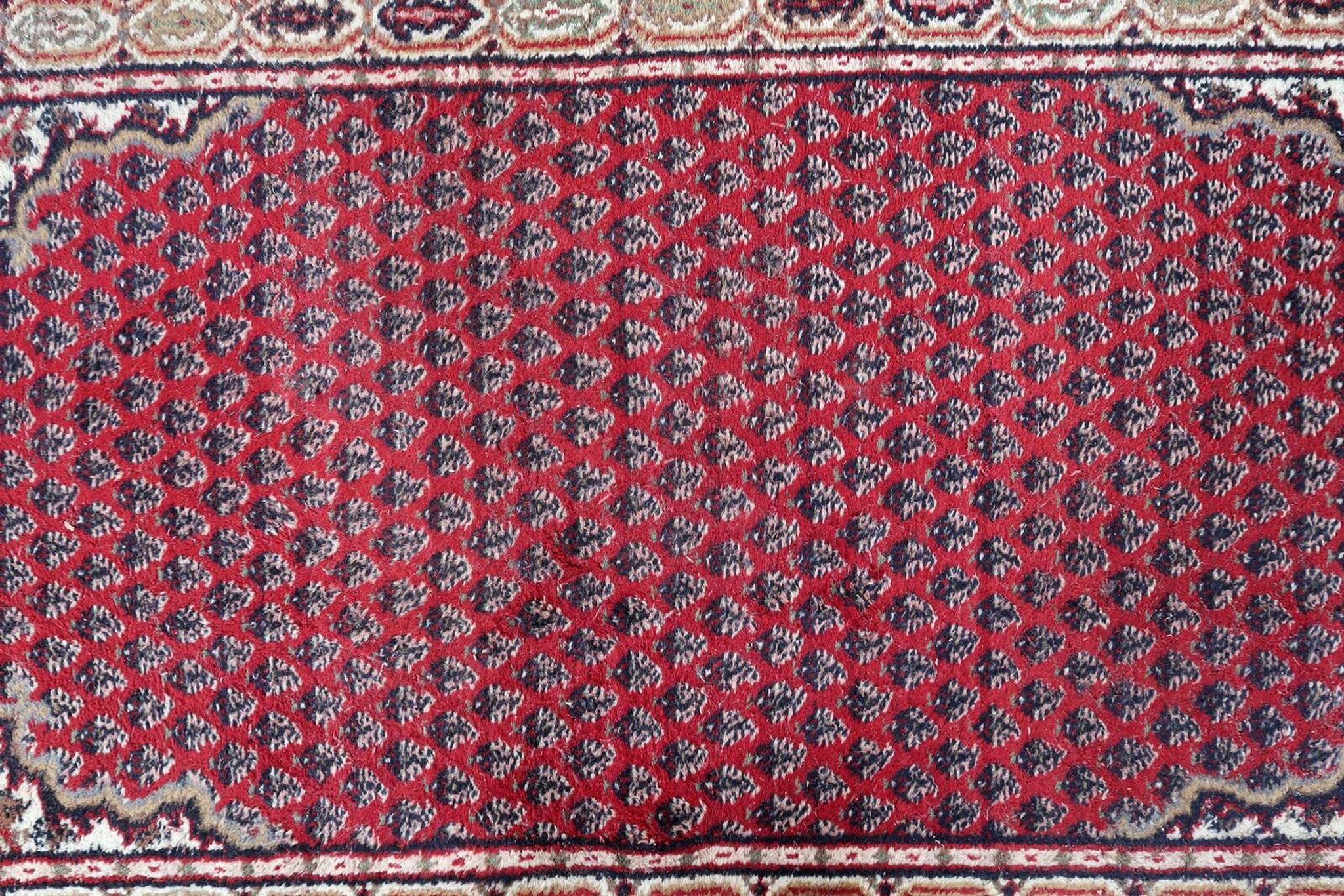 Tapis Vintage Seraband Indien Fait Main – 94 x 163 cm - 1C1032