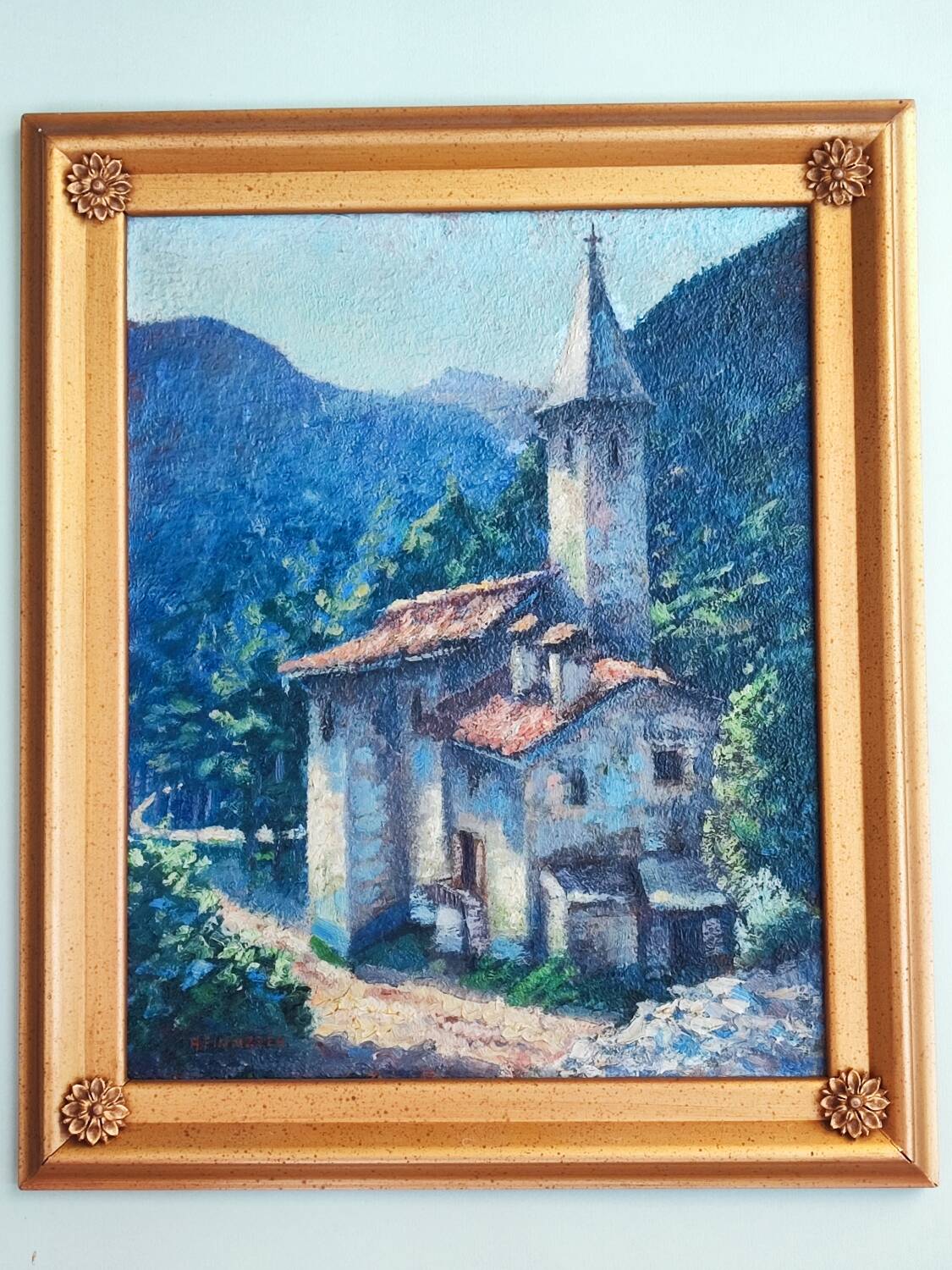 Oil painting - by Arturo Finazzer