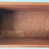 Scandinavian style teak wall or table shelf